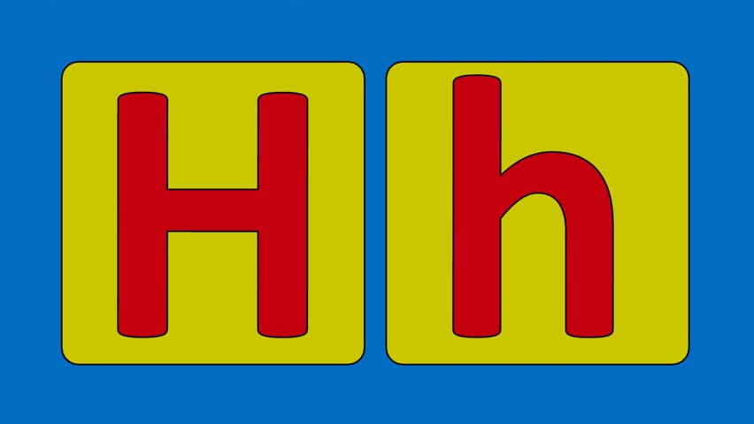 Letter H Stock Video Footage for Free Download