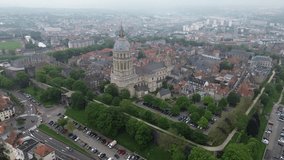 drone video Boulogne-sur-Mer France Europe