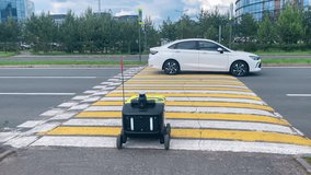 Food Delivery Robots . Robots are autonomous robots that make local food and package deliveries. - Powered by Shutterstock - Get 15% off with code: PIKWIZARD15