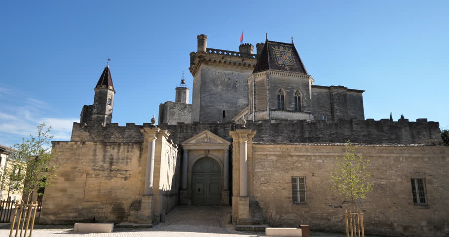 The duche palace, Uzes, Gard department, France