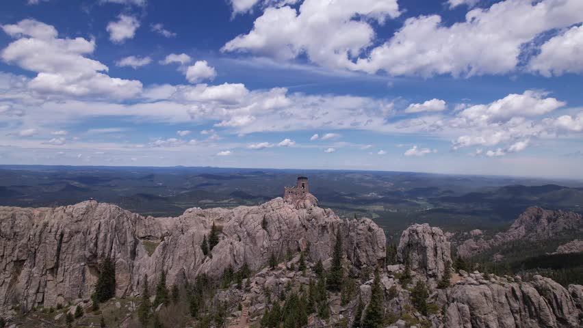Beautiful Tower in South Dakota Landscapes