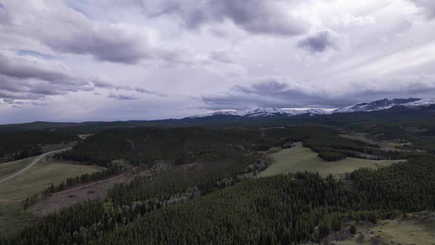 Beautiful Wyoming Landscapes from the sky