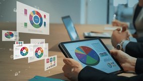 Business people using tablets and statistical data concept - Powered by Shutterstock - Get 15% off with code: PIKWIZARD15