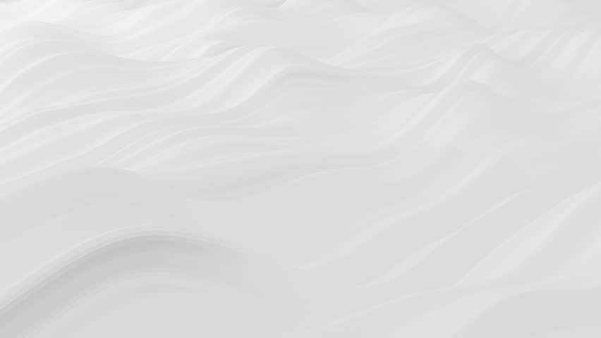 Motion white wave abstract background, perfect for modern designs, textures, and elegant projects. Clean, smooth, and stylish. loop animation technology concepts, business presentation