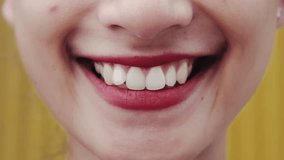 Portrait of Young Asian Woman Smiling on Camera in Cropped Closeup Shot. Beautiful Healthy Face of One Happy Female Person Outdoors in Asia. Inspiration in Optimism of Successful Adult Girl Close-Up - Powered by Shutterstock - Get 15% off with code: PIKWIZARD15