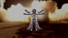 Vitruvian Astronaut: Bridging Renaissance Art and Space Exploration - Powered by Shutterstock - Get 15% off with code: PIKWIZARD15