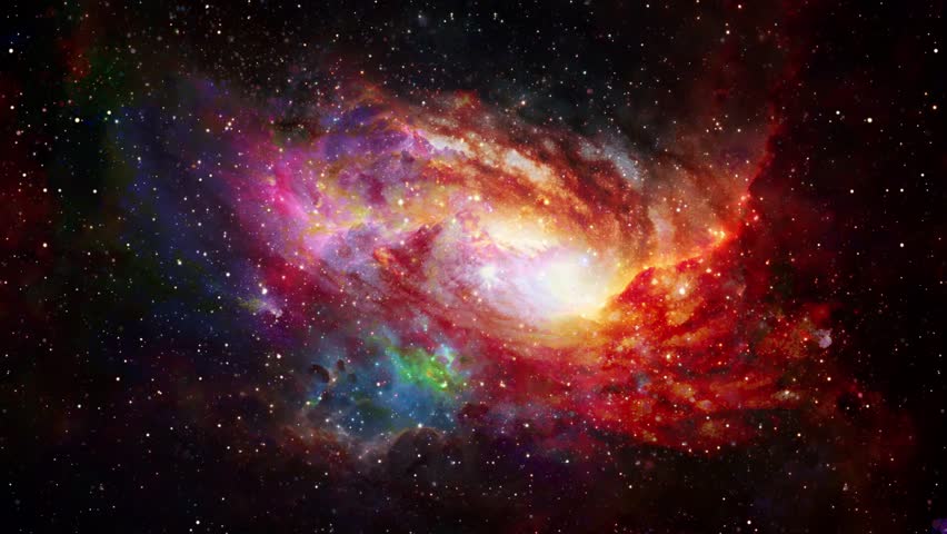 nebula galaxy particles space background