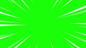 Animation of comic stripes moving around the edges. 2D cartoon effect animation. Animation of cartoon effects of haste, shock, speed, running. - Powered by Shutterstock - Get 15% off with code: PIKWIZARD15