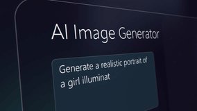 Cinematic Concept of AI Chatbot Interface Generate a Detailed 3D Model of a Stylish Neon Lit Cyberpunk Girl, Advanced Design for Product Visualization. Text to Image Creative Digital Fashion - Powered by Shutterstock - Get 15% off with code: PIKWIZARD15