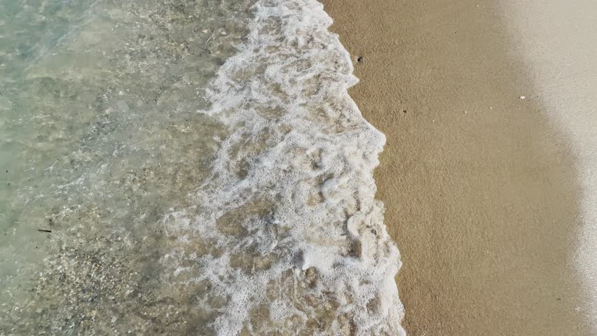 Clean blue flag beaches of Halkidiki Peninsula, Greece