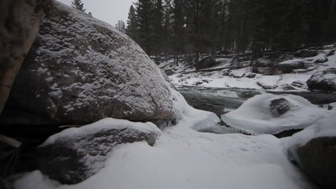 Creek During Winter Time