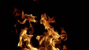 Fire in fireplace. Burning fire. Blaze fire flame on black, overlay design. Burning concept. Blaze flames overlay background. Burning fire. Stove firebox. Heat coal wood for fireplace. Fires sparks. - Powered by Shutterstock - Get 15% off with code: PIKWIZARD15