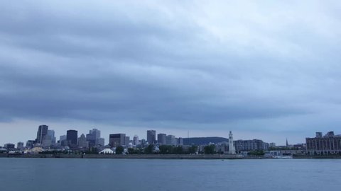 Montreal Cityscape Timelapse