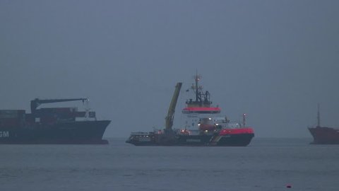 Coast Guard to secure the same accident scene
