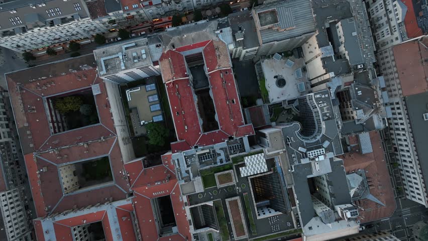 Budapest Hungary roofs is in this video