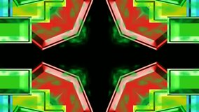 3d kaleidoscope fractal motion graphics with beautiful textures. Slow motion to high speed animations. Psychedelic futuristic tunnel pattern mandala as mindfulness meditation background. - Powered by Shutterstock - Get 15% off with code: PIKWIZARD15