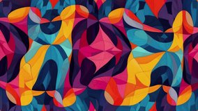 Abstract shapes colorful wavy animation background  - Powered by Shutterstock - Get 15% off with code: PIKWIZARD15