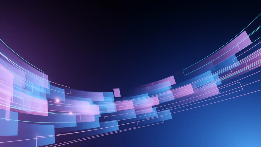 A dynamic abstract background featuring geometric shapes with a gradient light effect, creating a futuristic and modern look.