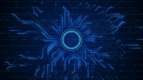 AI artificial intelligence data mining circuit board electronic deep learning Computer chip technology. Futuristic cyber innovation automation brain. cyber innovation cyberpunk. 3D Illustration - Powered by Shutterstock - Get 15% off with code: PIKWIZARD15