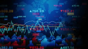 Business financial investment charts display various commodities, Global financial market charts display background, equities, and indices with fluctuating values and digital data. - Powered by Shutterstock - Get 15% off with code: PIKWIZARD15