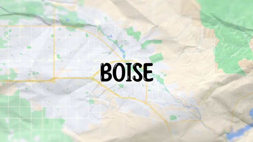Idaho State Cities, Time Lapse