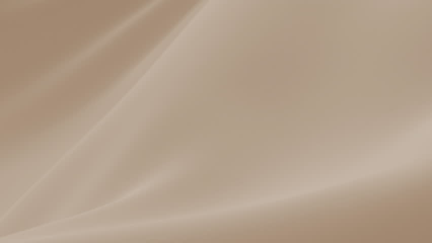 Abstract tenderness beige peach silk background luxury wave cloth satin pastel color fabric. Gold milk liquid wave splash, wavy fluid texture. Fluttering material. 3D animation motion design wallpaper