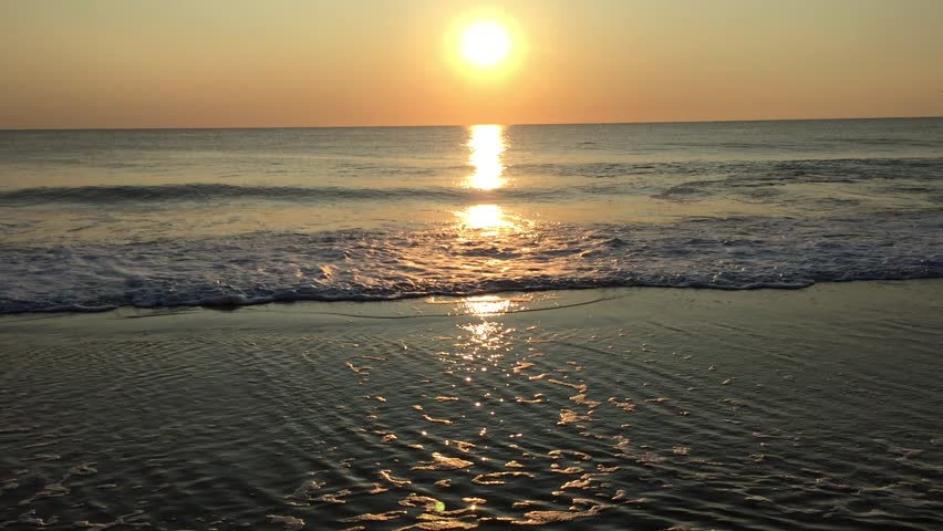 beautiful sunrise on Rehoboth beach