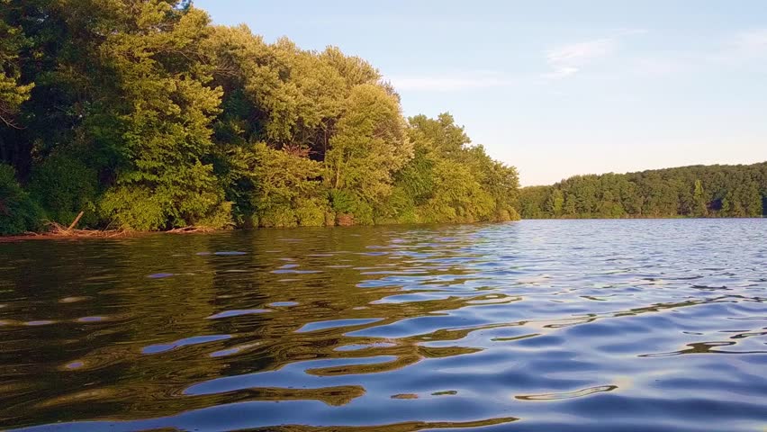 Pierce Lake is a popular destination at Rock Cut State Park in northern Illinois