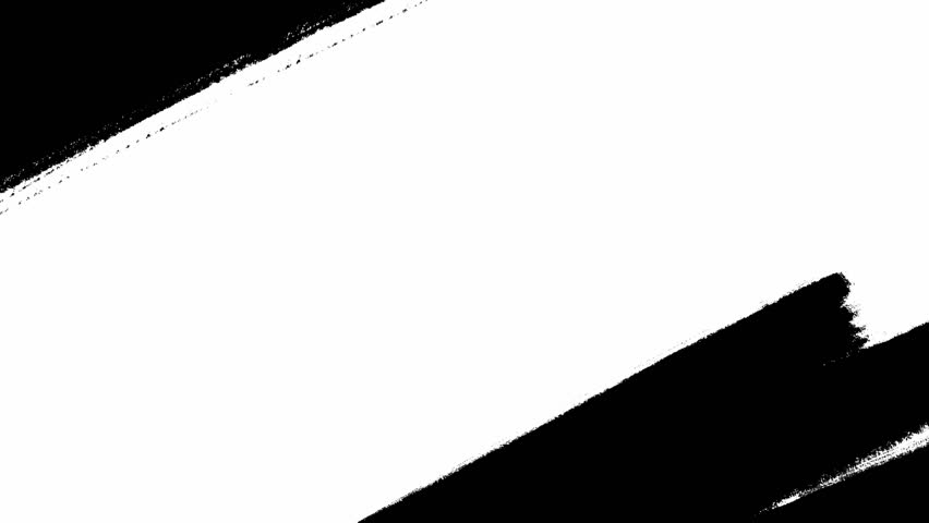Diagonal hand drawn hatched lines moving to the middle of the screen and back in loop stop motion animation on white background. Pattern of scratched stripes transition for using in web design