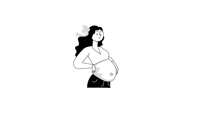 Mothers Day Doodle Mini Illustrations
