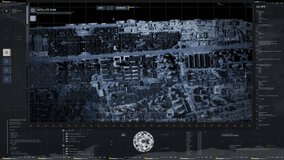 Ai Search System Scans Satellite Network Data During Spy Operation. Futuristic Ai Satellite Surveillance Radar Scan. City Target Location Track By A Modern Ai Satellite Scanning Software Interface - Powered by Shutterstock - Get 15% off with code: PIKWIZARD15