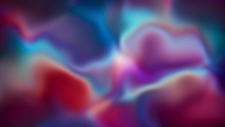 Charming Abstract Colorful Patterns: Blue, Orange, Purple, Pink for Multimedia. Abstract Smooth Animated Blurred Gradient Background of Trend and Beautiful Colors. 4K