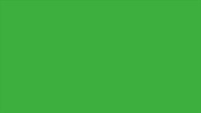 Animation video loop liquid element cartoon effect on green screen background , good for transition your video 