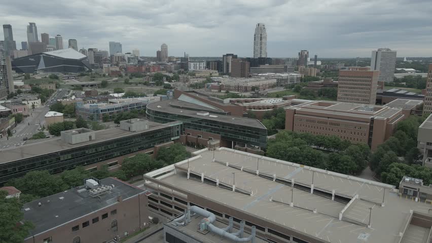 UNIVERSITY OF MINNESOTA AERIAL DRONE FOOTAGE