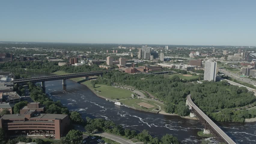 UNIVERSITY OF MINNESOTA AERIAL DRONE FOOTAGE