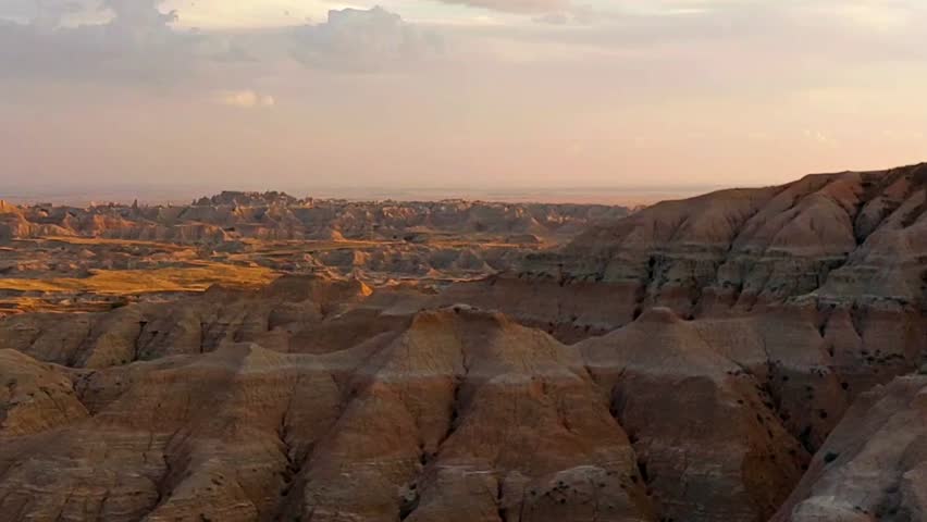 Badlands National Park, Wall, South Dakota, USA