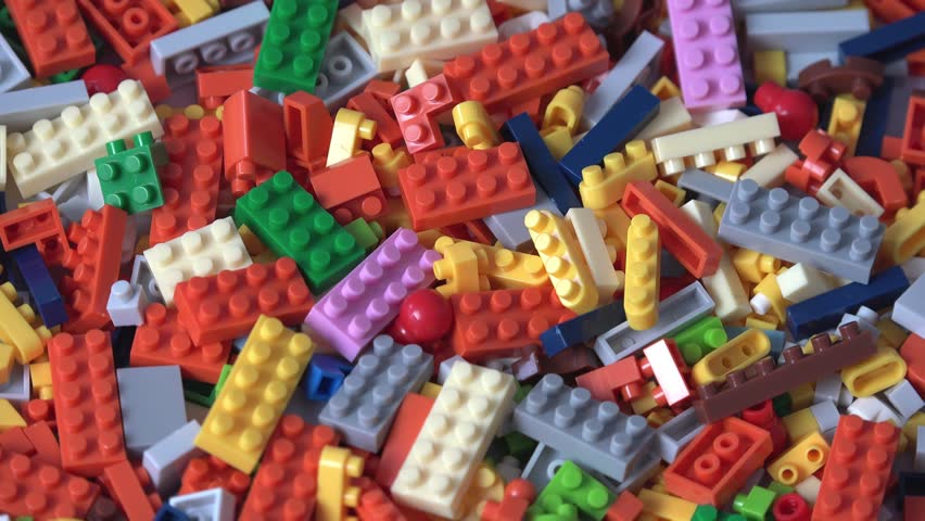 Building Blocks Toys, Educative Brick for Children, Creative Educational Games for Kids, Colorful Shapes for Build Construction