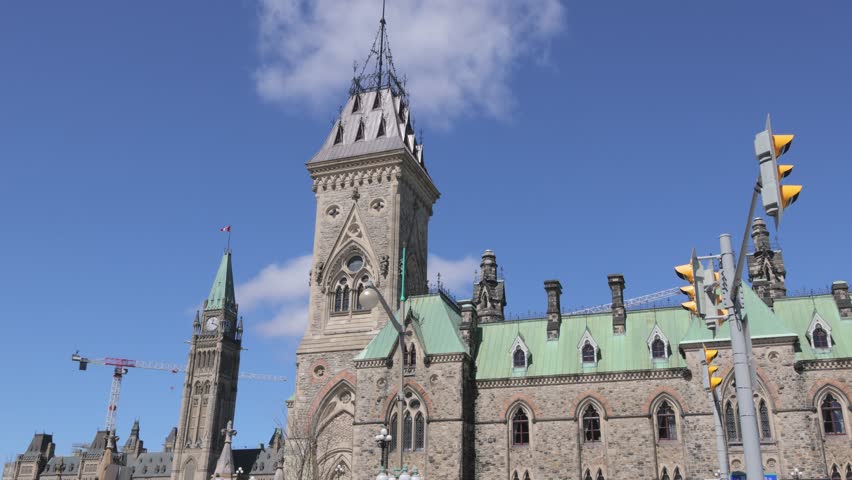 The Parliament Building in Ottawa the capital of Canada located on Parliament Hill - Canada travel photography