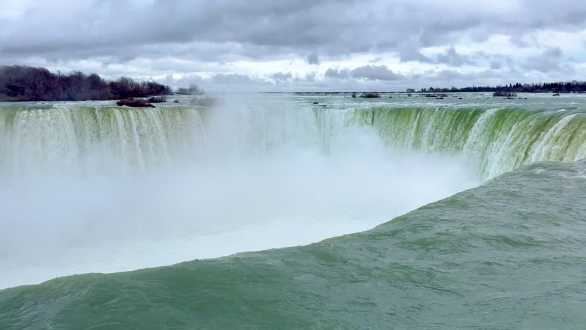 Niagara Falls in Canada are a very spectacular travel destination - travel photography Canada