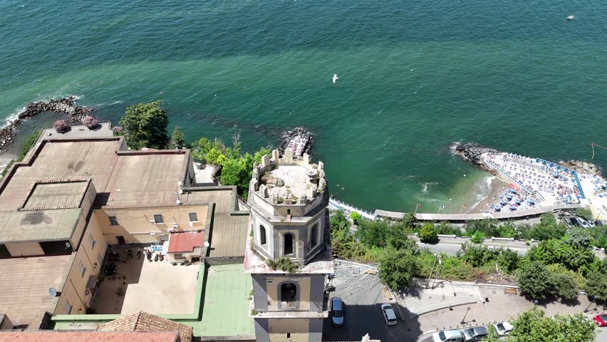 It is a delightful town in southern Italy which has around 15,000 inhabitants overlooking the sea and it is precisely its geographical position that has written its history