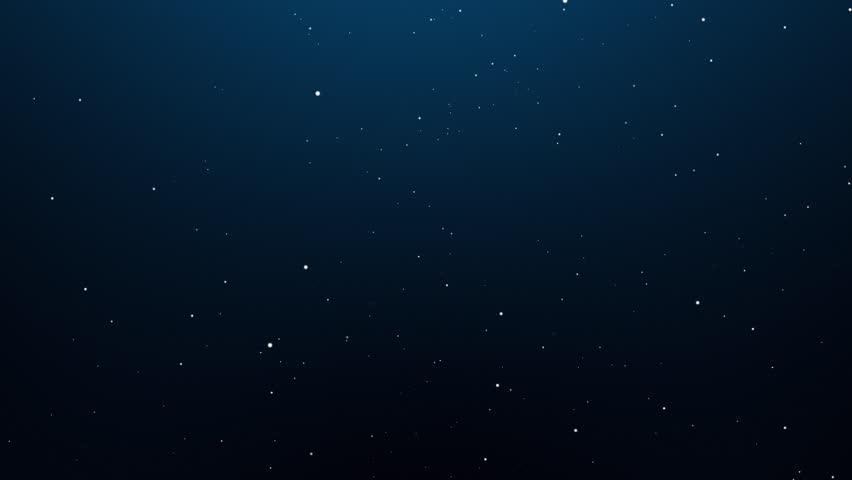 Question Mark With Particles On Black Background