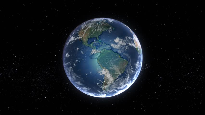 Realistic Earth Zoom In Clouds and Borderline Iceland