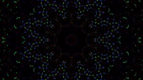 abstract lines colorful dots light shining round shape in center, black background	 - Powered by Shutterstock - Get 15% off with code: PIKWIZARD15