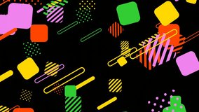 Particle VJ Shapes Pop Colorful Pastel 3d render loop - Powered by Shutterstock - Get 15% off with code: PIKWIZARD15