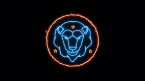 Astrology Horoscope leo 3D Animation - Powered by Shutterstock - Get 15% off with code: PIKWIZARD15