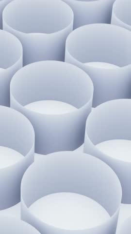 Kaleidoscope background. Hypnotic motion. Curcles fractal design looped animation on black.