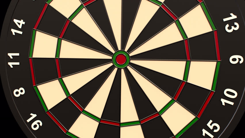 Dart Hits Bullseye of the Target