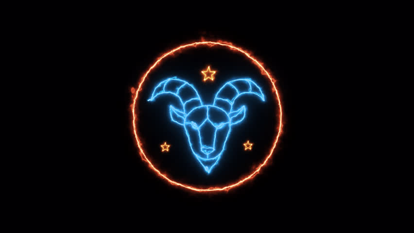 Astrology Horoscope capricorn 3D Animation