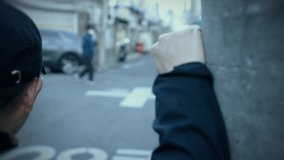 Suspicious Man Watching a Child Riding a Bicycle - Powered by Shutterstock - Get 15% off with code: PIKWIZARD15