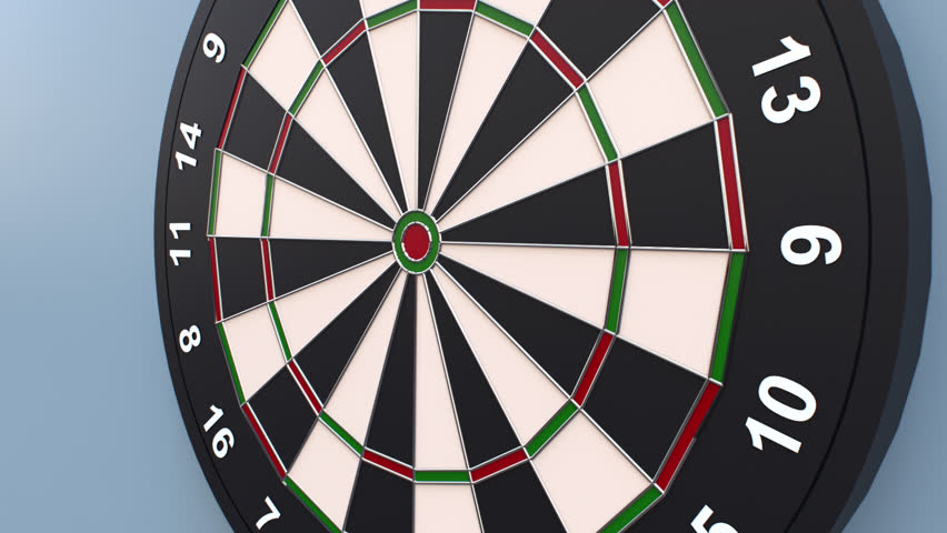 Dart Hits Bullseye of the Target